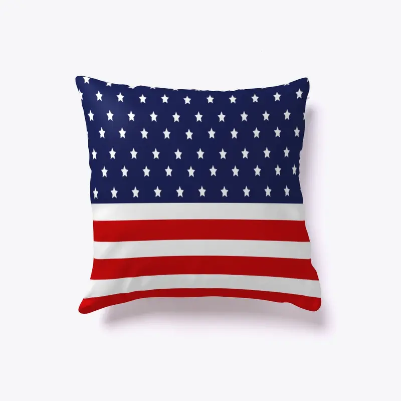  American Flag Racerback