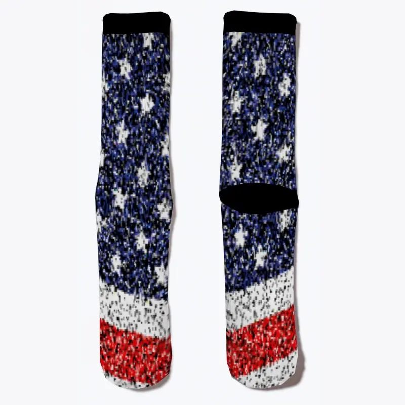 American flag leggings