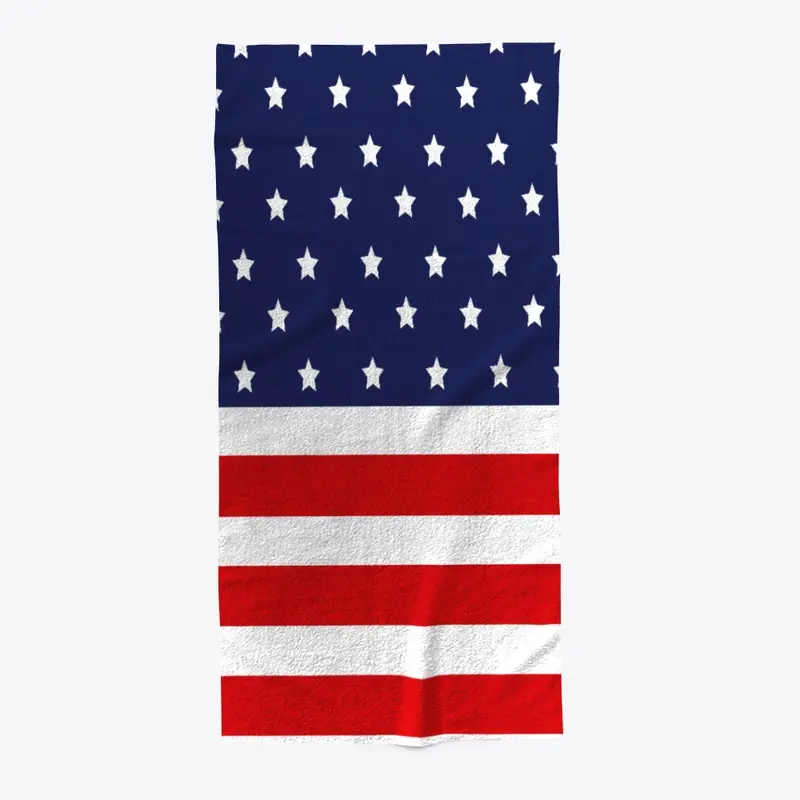  American Flag Racerback